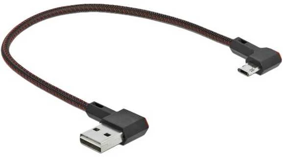 Delock EASY-USB 2.0 kabelis A tipo kištukas iki EASY-USB tipo mikro-B kištukas