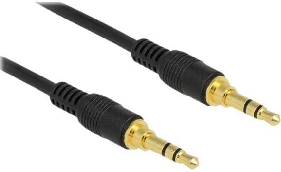 Kabelis Delock Jack 3.5mm - Jack 3.5mm 2m juoda (85549)