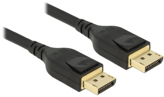 Delock Cable Displayport 1.4 vyriškas daugiau Displayport vyriškas (20 kontaktų) 8K 5m