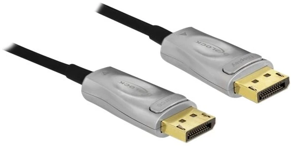 „Delock“ aktyvus optinis kabelis „DisplayPort 1.4 8K“ 15 m