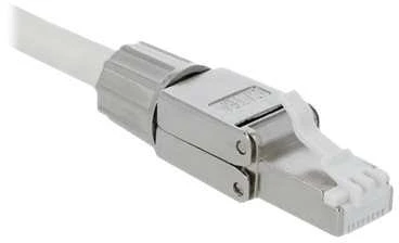 Delock RJ45 kištukas Cat.6A STP be įrankių