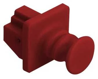 ZAŚLEPKA GNIAZDA LAN DUST COVER (10 PACK) RAUDONA DELOCK