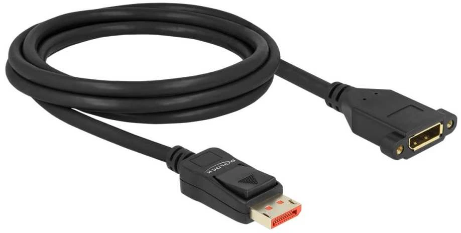 DisplayPort ilginamasis laidas su montavimo anga