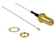 Delock antenos kabelio RP-SMA lizdas montavimui > MHF/U.FL-LP-068