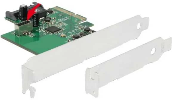 Kontroleris Delock PCIE 3.0 x4 – 20 kontaktų USB 3.2 genas 2 (89029)