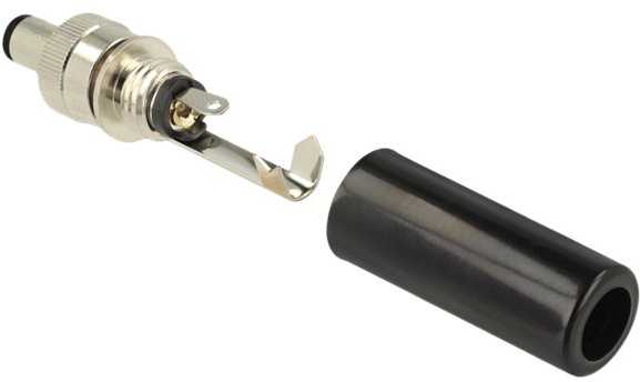 DELOCK jungtis DC 2.1x5.5x9.5mm (juodas)