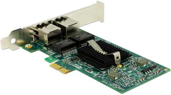 DeLOCK PCIe > 2 x Gigabit LAN, LAN-Adapteris