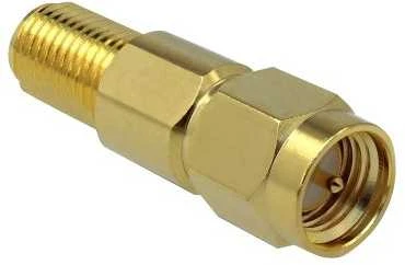 Auksinis SMA į RP-SMA antenos adapteris