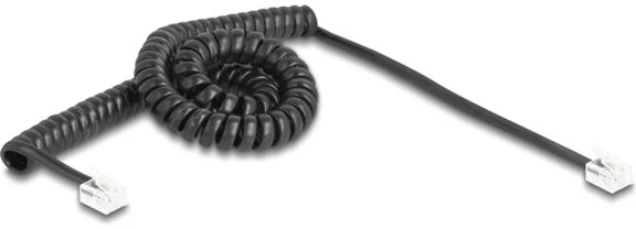 Delock Kabelis telefoniczny 3 m juoda (90224)