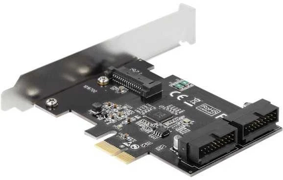 Delock PCI Express kortelę prie 2 x vidinių USB 3.0 kontaktų jungčių