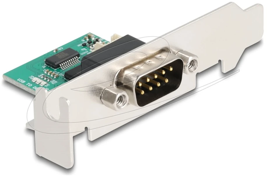 Kontroler Delock DeLOCK 90892 konwerter szeregowy/repeater/izolator USB 2.0 RS-232 Žalias, Nerūdijantis plienas