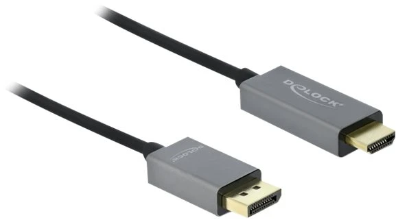 „Delock Active DisplayPort 1.4“ į HDMI laidą 4K, 60 Hz (HDR), 1 m
