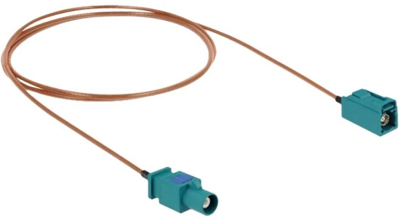 Delock Antennenkabel FAKRA Z Stecker > FAKRA Z Buchse RG-316 1 m