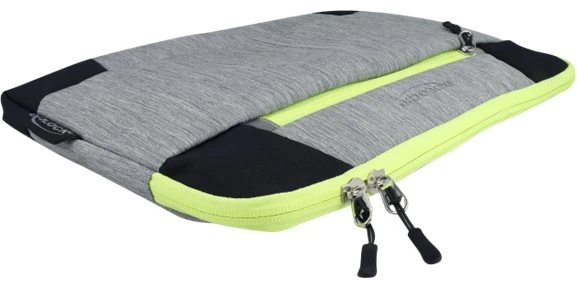 DeLOCK 18410 torba na laptop 33,8 cm (13.3'') Dėklas kieszeniowe Juodas, Pilka, Geltonas