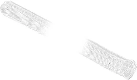 Delock DELOCK Geflechtschlauch mit Klettverschluss 5 m x 19 mm baltas