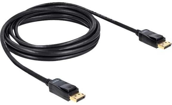 DELOCK kabelis Displayport St-St. Auksinis 3m