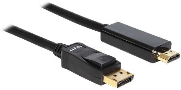 DELOCK Cable Displayport > HDMI m/m 2m