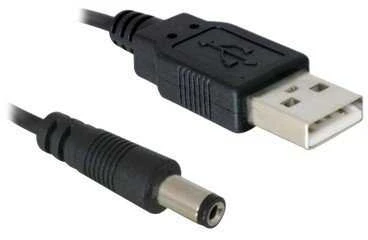 Delock Kabelis USB Power > DC 5,5 x 2,1 mm Stecker 1,0 m