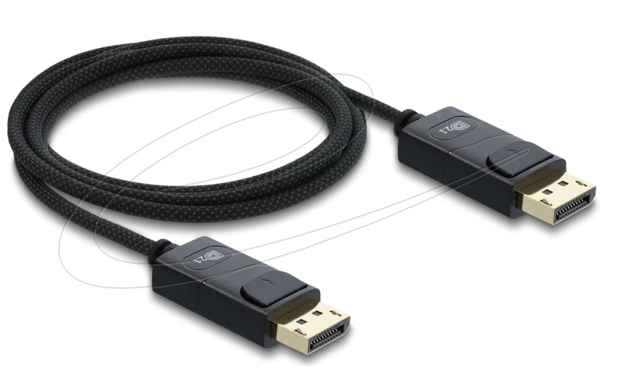 Kabelis Delock DisplayPort - DisplayPort 1 m juoda (81671)