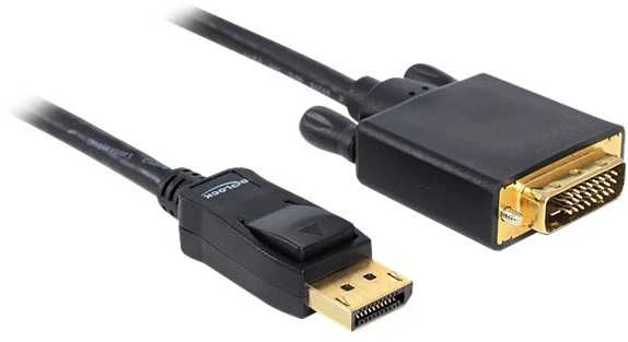DELOCK Cable Displayport > DVI 24+1 m/m 2m