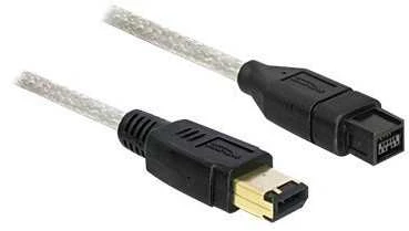 Delock Firewire 9-pin - Firewire 6-pin, 1m, Permatomas (82595)