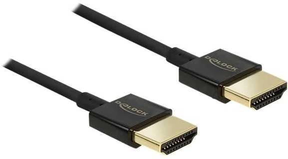 Delock HDMI kabelis su auksuotais kištukais