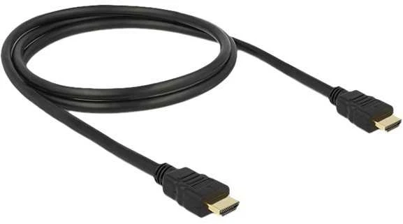 DELOCK Kabelis HDMI A Stecker > HDMI A Stecker Didelės spartos su Ethernet 4K 1,0 m