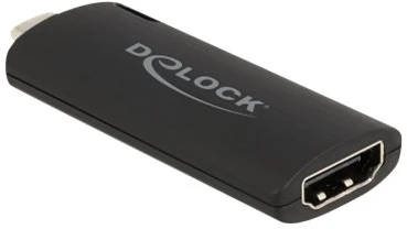 „DeLOCK“ HDMI vaizdo įrašymo atmintinė, USB C tipo, USB 2.0, 3840 x 2160 pikselių, MS2109, USB, 66 mm, 24 mm