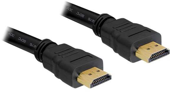 Delock Cable didelės spartos HDMI su eternetu – HDMI A Stecker > HDMI A Stecker 20 m