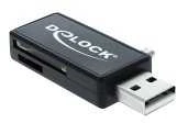 Skaitytuvas Delock USB 2.0/microUSB (91731)