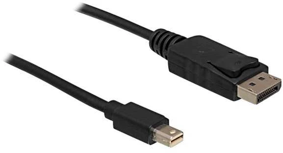 Delock Cable Mini Displayport 1.2 vyriškas > Displayport vyriškas 4K 2,0 m