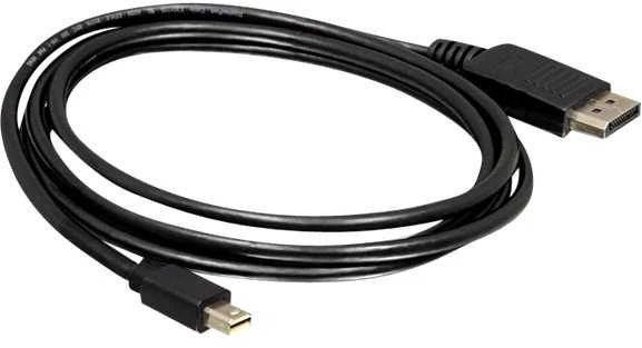Delock Cable Mini Displayport 1.2 vyriškas > Displayport vyriškas 4K 2,0 m