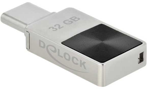 „DeLOCK Mini Pendrive USB-C 5 Gbps 32 GB“ – metalinis korpusas