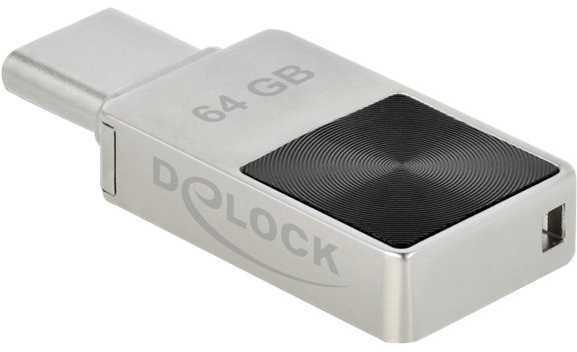 STICK DELOCK Mini USB 5Gbps USB-C Speicherstick 64GB Metallgehuse