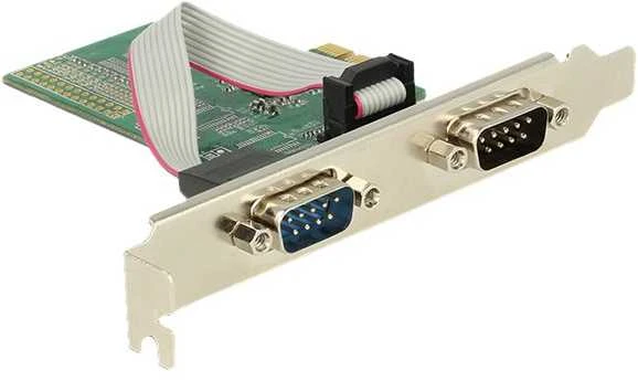 DELOCK PCI Express kortelė > 2 x serijos RS-232
