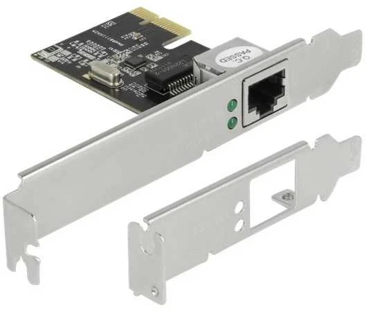 Delock PCI Express x1 Netzwerkkarte Gigabit LAN 1 x RJ45 RTL8111
