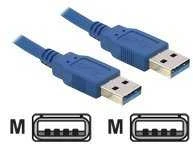 Delock Cable USB 3.0 A tipo kištukas > USB 3.0 A tipo kištukas 2 m mėlynas