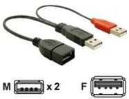 DELOCK USB duomenų ir maitinimo kabelis