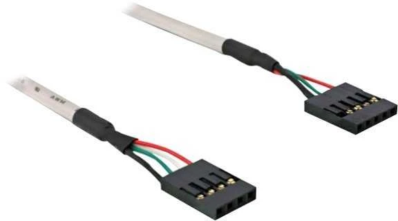 Delock kabelio USB kaiščio antraštė 4 kontaktų / 5 kontaktų lizdas-lizdas 50 cm