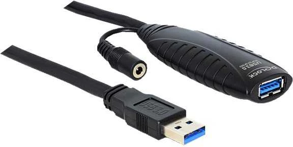 Delock kabelis USB 3.0 prailginimas, aktyvus 10 m