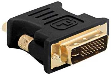 DVI-D į VGA adapteris su aukso spalvos kontaktais