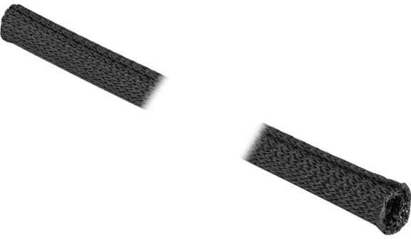 „DeLOCK“ austa rankovė, savaime užsidaranti, atspari karščiui, 2 m x 13 mm, juoda, juoda, poliesteris, -50 - 150 °C, 1 vnt., Kinija, 1,3 cm