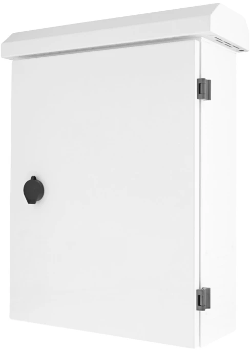 Rakinama sieninė spinta DELTACO 350x140x450mm, IP55, balta / CB-3545
