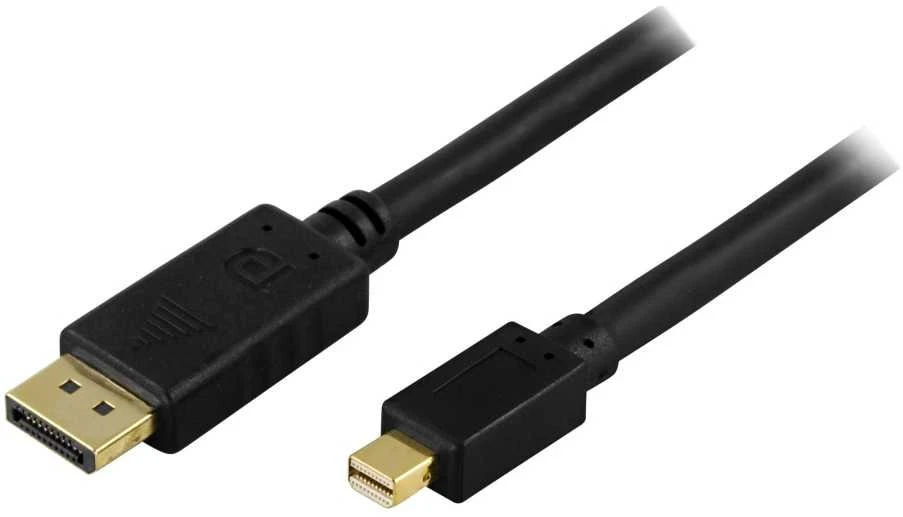 Deltaco DisplayPort į mini DisplayPort jungčių vaizdas