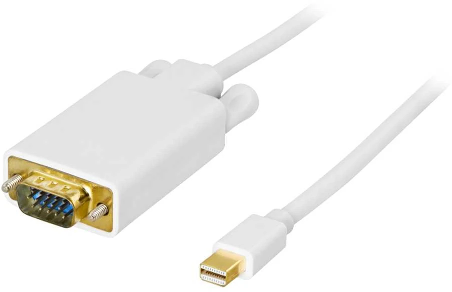 Deltaco Mini DisplayPort į VGA adapterinis laidas
