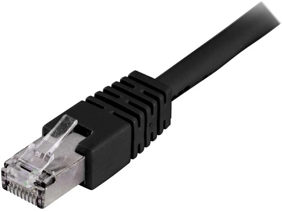Deltaco DELTACO patchkabel - 1 m - sort