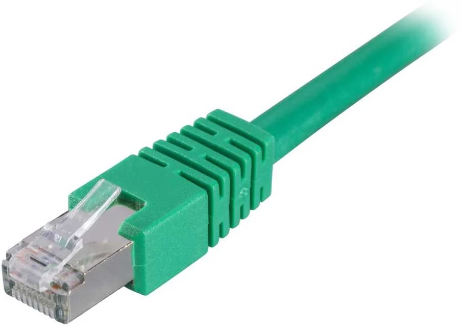DELTACO F/UTP Cat6 patch kabelisl 3m, žalias STP-63G