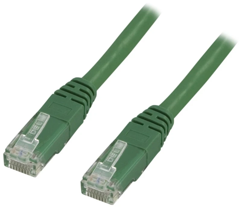 Kabelis DELTACO UTP Cat5e 1.0 m žalia / G1-TP