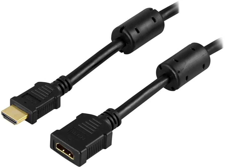 Deltaco HDMI ilgiklis su ferito filtrais