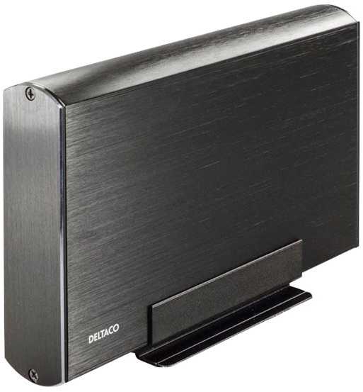 HDD dėžutė DELTACO SATA 3.5" USB 3.0, juoda / MAP-GD34U3